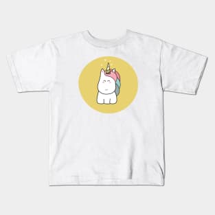 Cute Kawaii Unicorn Kids T-Shirt